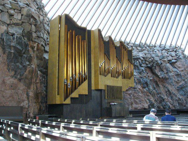 Varhany ve skalnm kostele